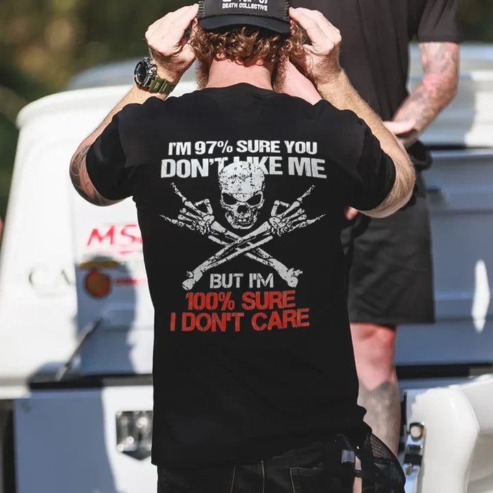 Custom Year I'm 97% Sure You Don't Like Me But I am 100% Sure I Don’t Care Generation X EST. Year T-Shirt