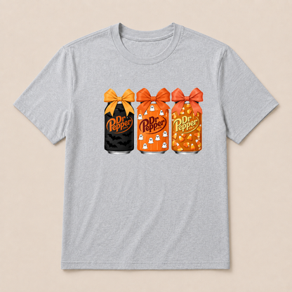 Dr Pepper Vintage-Style Halloween T-shirt