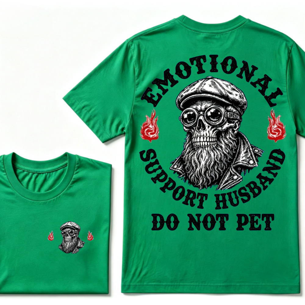 Emotional Support Husband Do Not Pet T-shirt