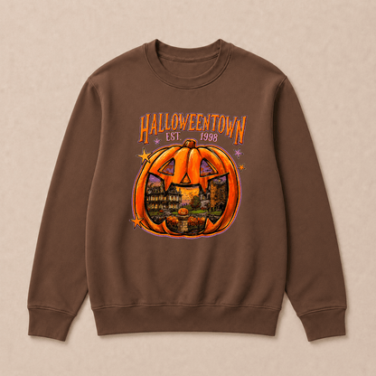 Custom Your Year Vintage-Style Halloween EST.Year Sweatshirts