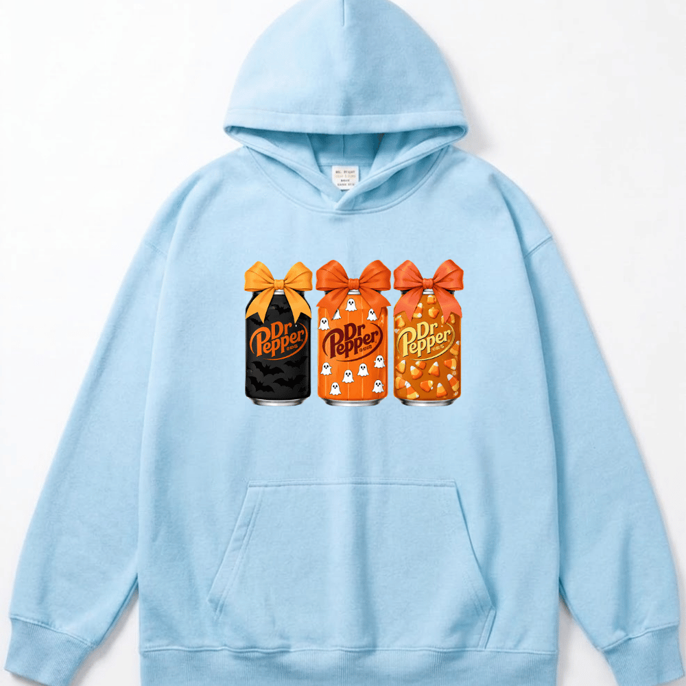 Dr Pepper Vintage-Style Halloween Hoodie