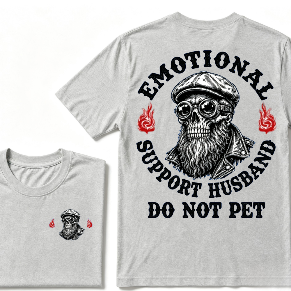 Emotional Support Husband Do Not Pet T-shirt