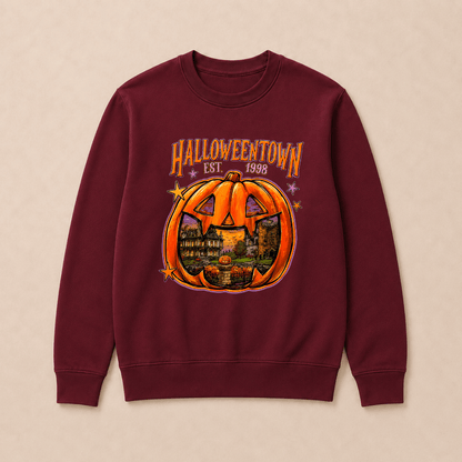Custom Your Year Vintage-Style Halloween EST.Year Sweatshirts