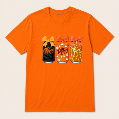 Dr Pepper Vintage-Style Halloween T-shirt