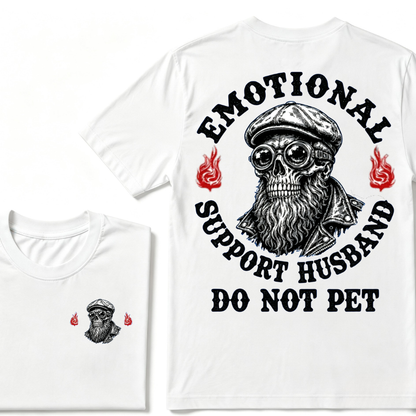 Emotional Support Husband Do Not Pet T-shirt