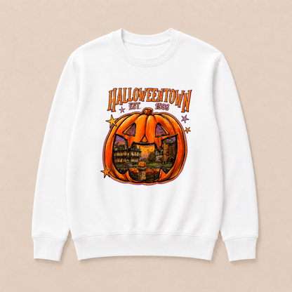 Custom Your Year Vintage-Style Halloween EST.Year Sweatshirts