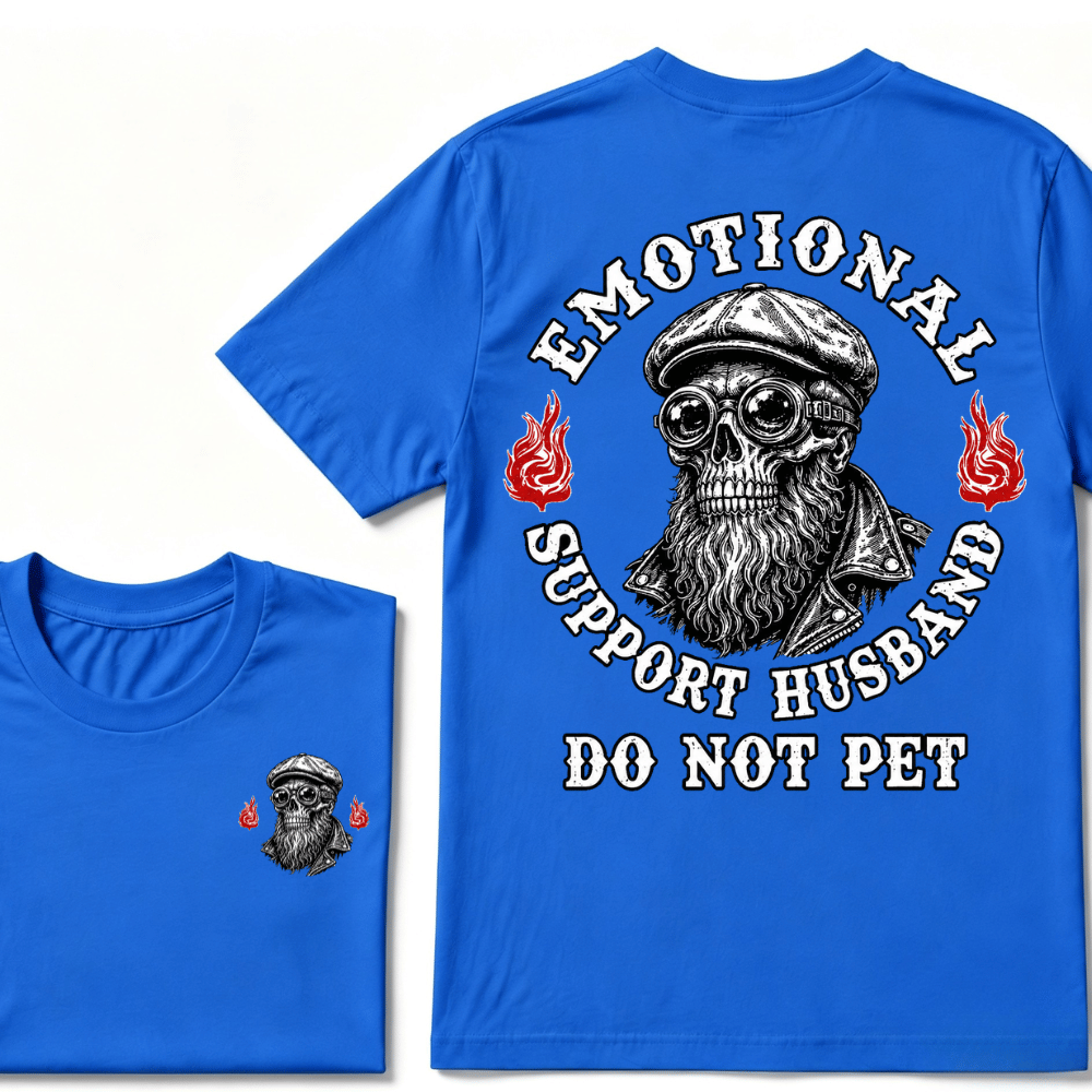 Emotional Support Husband Do Not Pet T-shirt