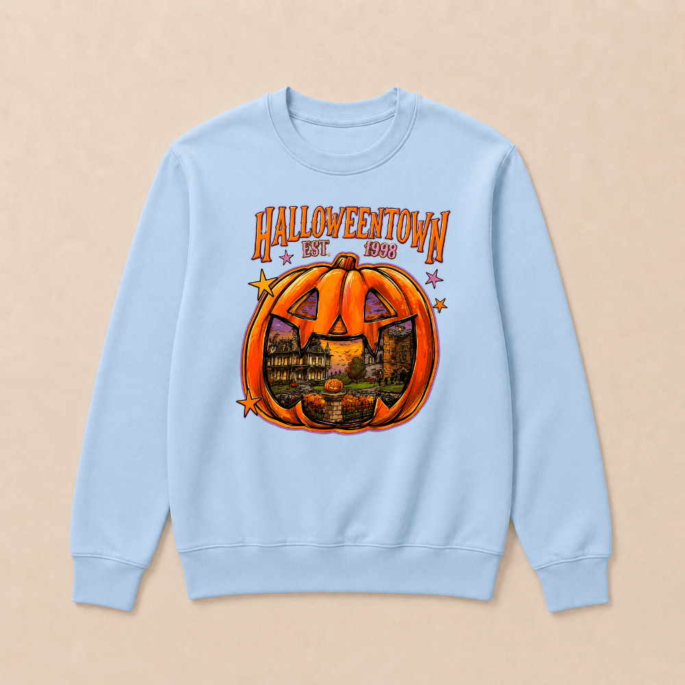 Custom Your Year Vintage-Style Halloween EST.Year Sweatshirts