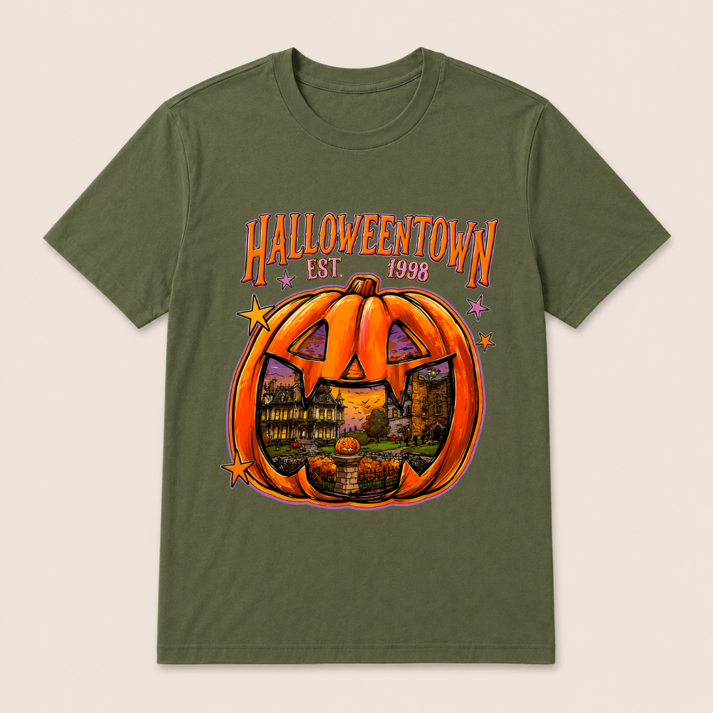 Custom Your Year Vintage-Style Halloween EST.Year T-shirt