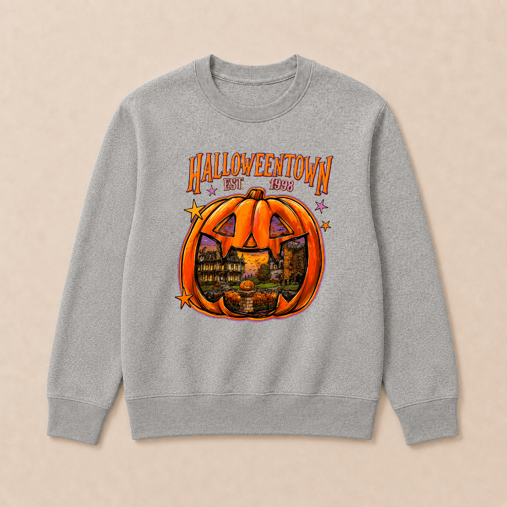 Custom Your Year Vintage-Style Halloween EST.Year Sweatshirts