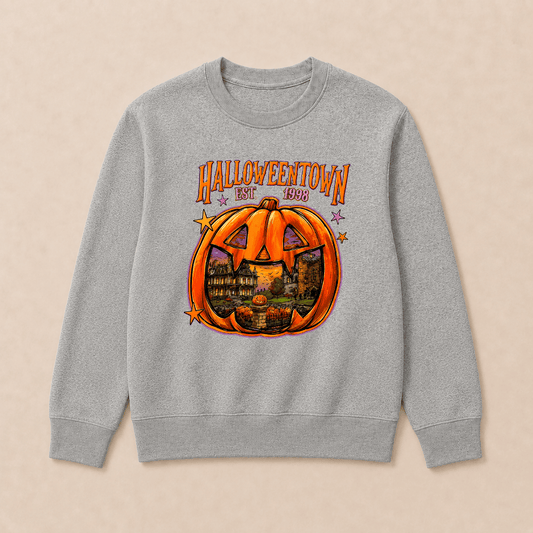 Custom Your Year Vintage-Style Halloween EST.Year Sweatshirts