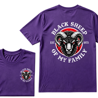 Custom Your Year Black Sheep Of My Family EST.Year T-shirt