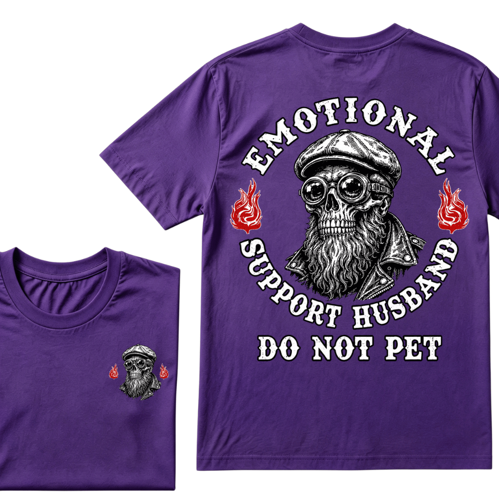 Emotional Support Husband Do Not Pet T-shirt