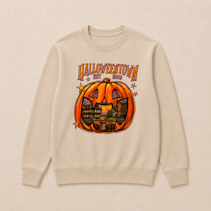 Custom Your Year Vintage-Style Halloween EST.Year Sweatshirts