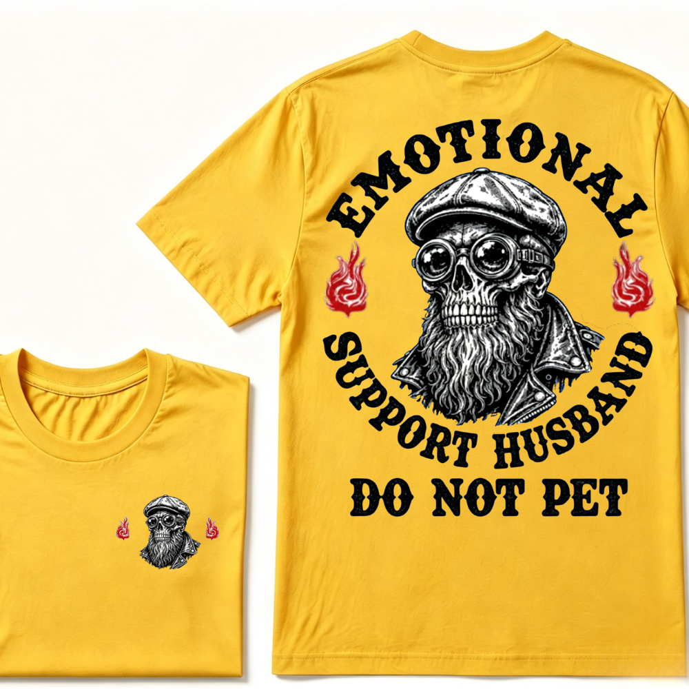 Emotional Support Husband Do Not Pet T-shirt