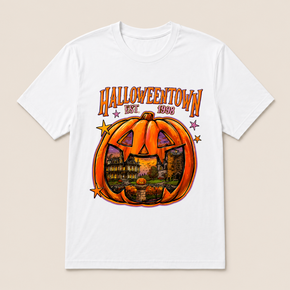 Custom Your Year Vintage-Style Halloween EST.Year T-shirt