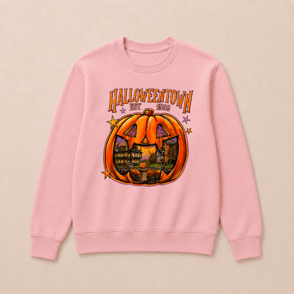 Custom Your Year Vintage-Style Halloween EST.Year Sweatshirts