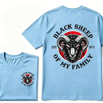 Custom Your Year Black Sheep Of My Family EST.Year T-shirt