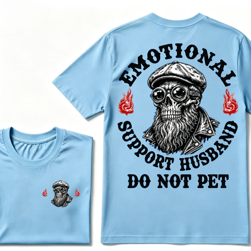 Emotional Support Husband Do Not Pet T-shirt