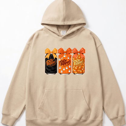 Dr Pepper Vintage-Style Halloween Hoodie