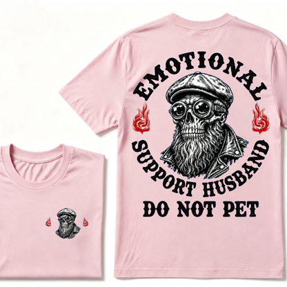 Emotional Support Husband Do Not Pet T-shirt