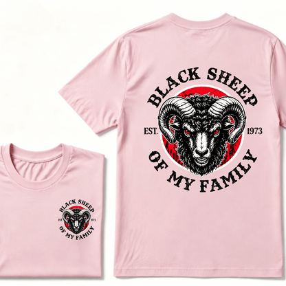 Custom Your Year Black Sheep Of My Family EST.Year T-shirt