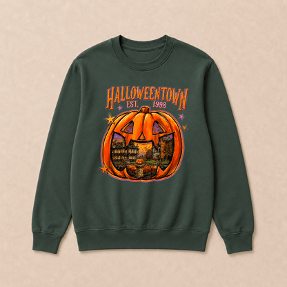 Custom Your Year Vintage-Style Halloween EST.Year Sweatshirts