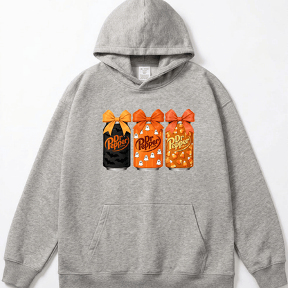 Dr Pepper Vintage-Style Halloween Hoodie