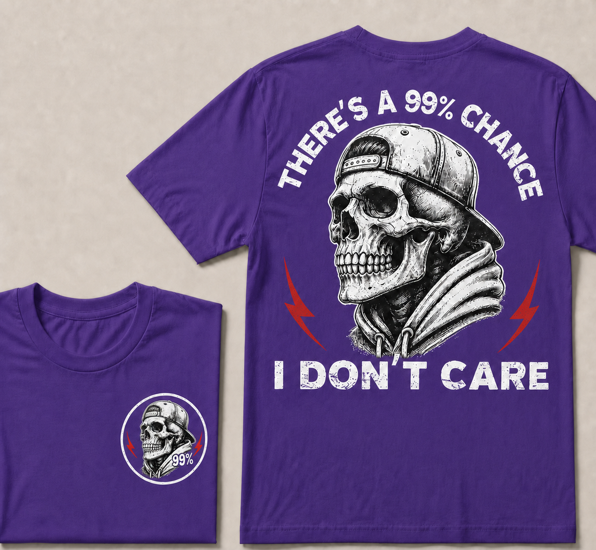 There's A 99% Chance I Don't Care T-shirt